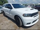 2018 Dodge Durango R/t Awd Белый vin: 1C4SDJCT0JC498130