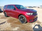 2020 Dodge Durango R/t Awd Maroon vin: 1C4SDJCTXLC432557