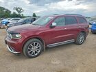 2017 Dodge Durango Citadel Бордовый vin: 1C4SDJET7HC664828