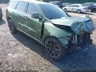 2021 Dodge Durango Srt Hellcat Awd Green vin: 1C4SDJH93MC606130