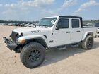 2022 Jeep Gladiator Sport White vin: 1C6HJTAG7NL179695