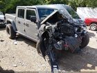 2021 Jeep Gladiator Rubicon 4x4 Gray vin: 1C6JJTBG3ML616154