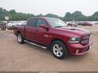 2017 Ram 1500 Sport Темно-бордовый vin: 1C6RR7MT5HS685789