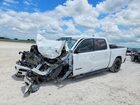 2021 Ram 1500 Big Horn White vin: 1C6RREFT8MN690690