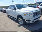 2019 Ram 1500 Big Horn/lone Star  4x2 5'7 Box White vin: 1C6RREFTXKN705915