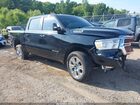 2021 Ram 1500 Big Horn  4x4 5'7 Box Черный vin: 1C6RRFFG8MN519303