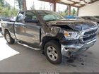 2019 Ram 1500 Big Horn/lone Star  4x4 6'4 Box Gray vin: 1C6SRFBT8KN640883