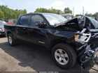 2022 Ram 1500 Big Horn  4x4 5'7 Box Черный vin: 1C6SRFFM5NN165121