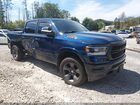 2020 Ram 1500 Big Horn  4x4 5'7 Box Blue vin: 1C6SRFFT1LN409612