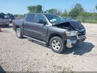 2019 Ram 1500 Big Horn/lone Star  4x4 5'7 Box Gray vin: 1C6SRFFT3KN555959