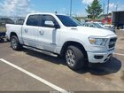 2021 Ram 1500 Big Horn  4x4 5'7 Box Белый vin: 1C6SRFFT7MN702111