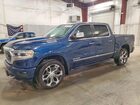 2022 Ram 1500 Limited Blue vin: 1C6SRFHT5NN169285