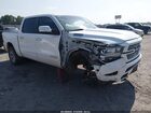 2021 Ram 1500 Laramie  4x4 5'7 Box White vin: 1C6SRFJT5MN822979