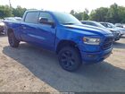 2019 Ram 1500 Big Horn/lone Star  4x4 6'4 Box Dark Blue vin: 1C6SRFMTXKN665507