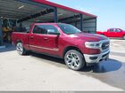 2019 Ram 1500 Limited  4x4 6'4 Box Red vin: 1C6SRFPT1KN559037