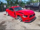 2016 Ford Mustang V6 Red vin: 1FA6P8AM4G5321578