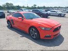 2016 Ford Mustang V6 Orange vin: 1FA6P8AM7G5228795