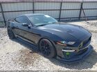 2018 Ford Mustang Gt/gt Premium Black vin: 1FA6P8CF2J5144356