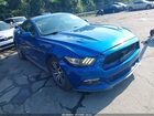 2017 Ford Mustang Gt Blue vin: 1FA6P8CF5H5240590