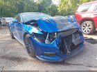 2017 Ford Mustang Gt Premium Blue vin: 1FA6P8CF6H5270875