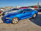2018 Ford Mustang Blue vin: 1FA6P8TH1J5104271
