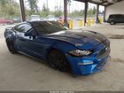 2018 Ford Mustang Ecoboost Blue vin: 1FA6P8TH1J5117571