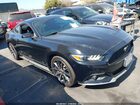 2016 Ford Mustang Ecoboost Черный vin: 1FA6P8TH2G5230471