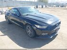 2016 Ford Mustang Ecoboost Black vin: 1FA6P8TH5G5285044