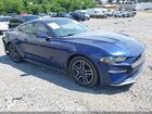 2018 Ford Mustang Ecoboost Blue vin: 1FA6P8THXJ5161486