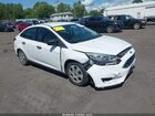 2017 Ford Focus S White vin: 1FADP3E22HL252504