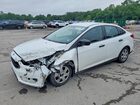 2017 Ford Focus S White vin: 1FADP3E22HL294977