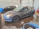 2017 Ford Focus S Gray vin: 1FADP3E28HL339338