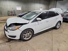 2017 Ford Focus Se White vin: 1FADP3F20HL234579