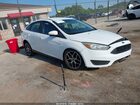 2017 Ford Focus Se White vin: 1FADP3F20HL343429