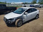 2018 Ford Focus Se White vin: 1FADP3F21JL295249