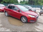 2016 Ford Focus Se Red vin: 1FADP3F22GL227230