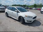 2016 Ford Focus Se White vin: 1FADP3F22GL301374