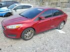2017 Ford Focus Se Red vin: 1FADP3F23HL209563