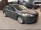 2018 Ford Focus Se Gray vin: 1FADP3F24JL328230