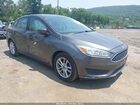 2018 Ford Focus Se Gray vin: 1FADP3F25JL301084
