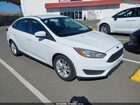 2018 Ford Focus Se Белый vin: 1FADP3F25JL328544