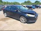 2016 Ford Focus Se Black vin: 1FADP3F27GL295037