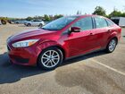 2016 Ford Focus Se Burgundy vin: 1FADP3F27GL388981