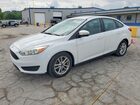 2017 Ford Focus Se White vin: 1FADP3F27HL275615