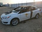 2018 Ford Focus Se White vin: 1FADP3F27JL305458