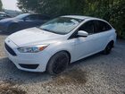 2018 Ford Focus Se White vin: 1FADP3F28JL280604