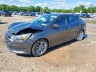 2018 Ford Focus Se Gray vin: 1FADP3F28JL328067