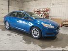 2018 Ford Focus Se Blue vin: 1FADP3F29JL329101