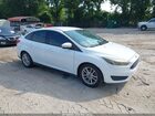 2016 Ford Focus Se White vin: 1FADP3F2XGL300571