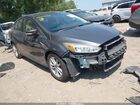 2017 Ford Focus Se Gray vin: 1FADP3F2XHL227414